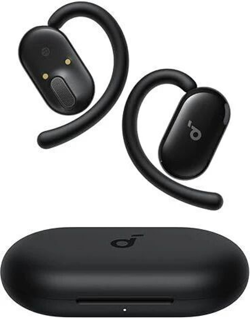 Soundcore by Anker V20i, 36Hr Playtime, Open Ear Headphones, 2 Mics AI Clear Calls IPX5 Bluetooth