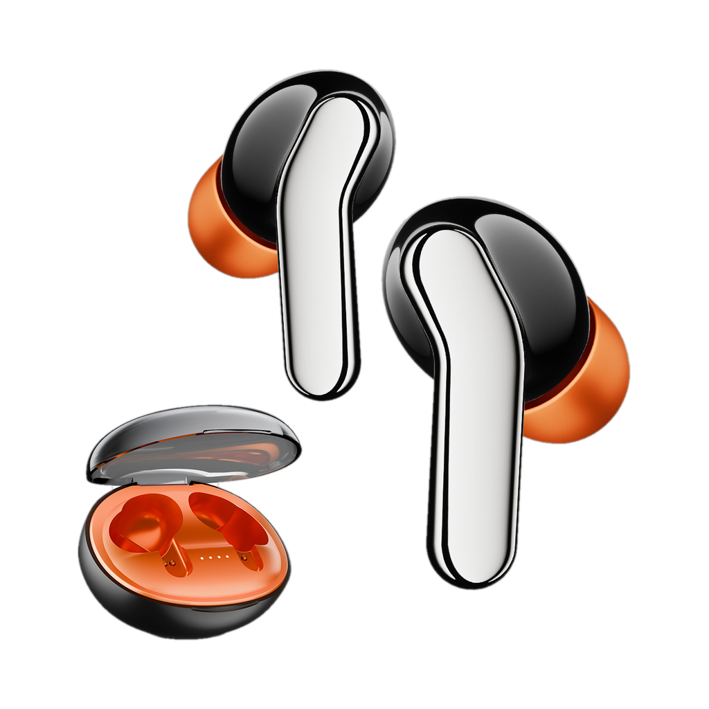 Mivi Duopods I6, 55Hrs PT, HD Call, Fast Charging, 3D Sound, 9EQ Modes App Supp, IPX4 Bluetooth