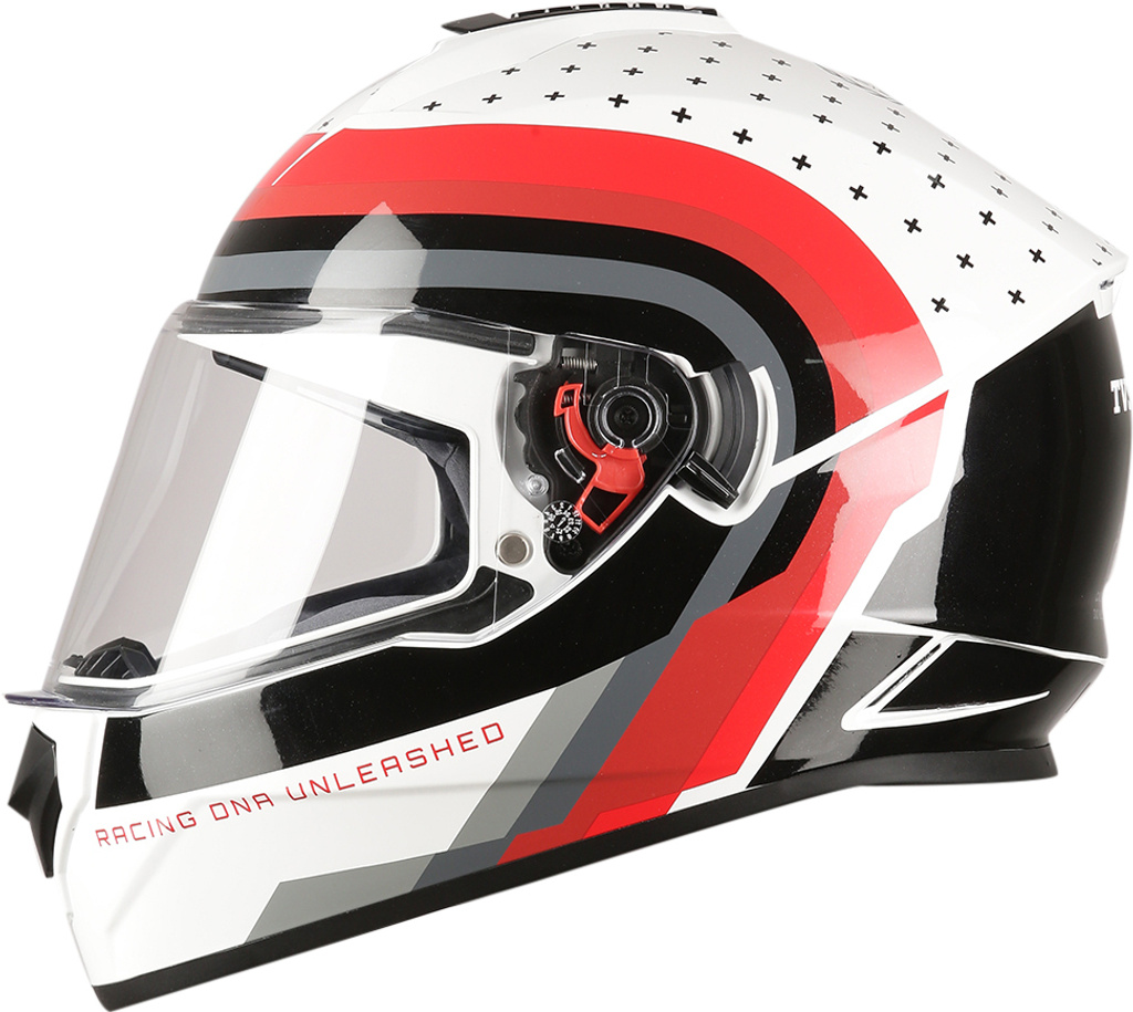 Racing Phantom Series Motorbike Helmet (White)