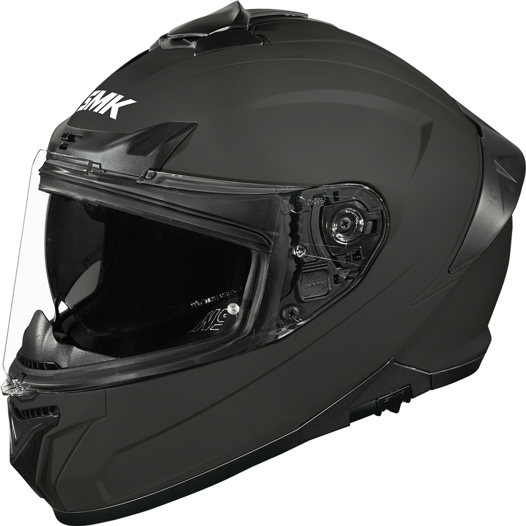 SMK Typhoon Solid Dual Visor Helmet Motorbike Helmet