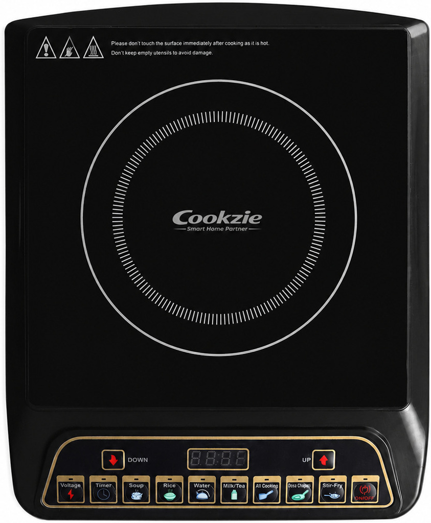 Cookzie 1800 W Induction Cooktop Push Button