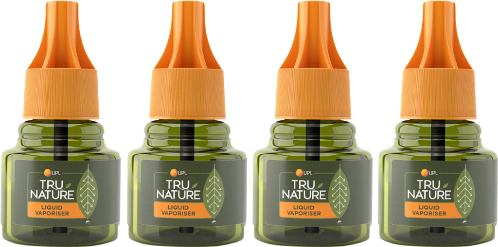 tru nature anti mosquito liquid vapouriser 45ml x 4 refills paediatrician certified