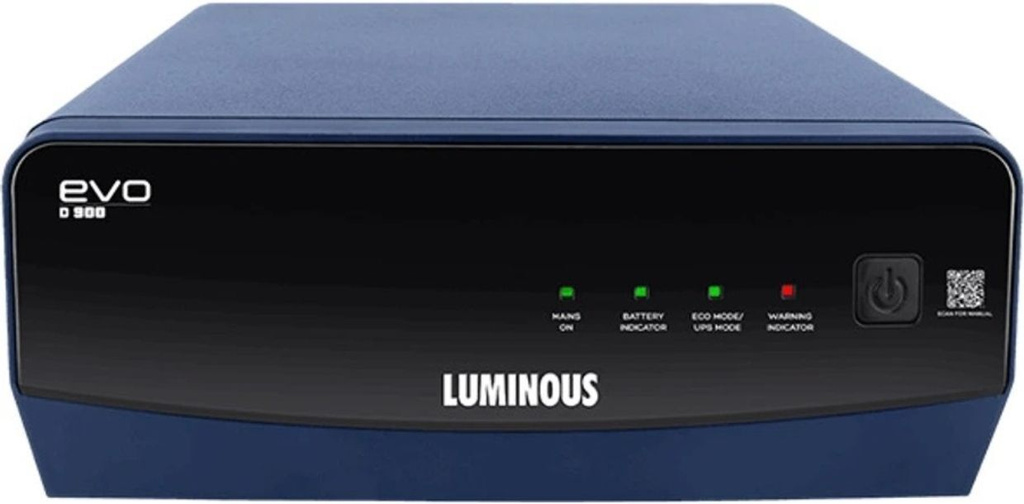LUMINOUS EVO EVOD900 with 36 Months Warranty Square Wave Inverter