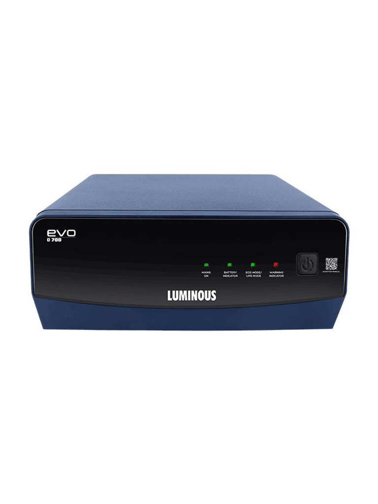 LUMINOUS EVO-D-700/12V EVOD700 with 3 Year Warranty Square Wave Inverter