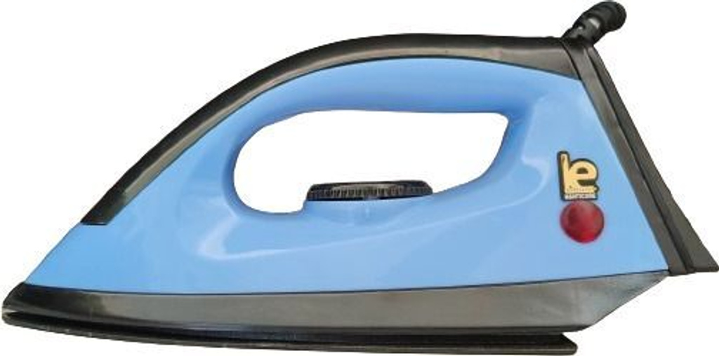 Kwid Light Weight Non-Stick Coated Dry Iron, Electric Iron for Clothes 1000 W Dry Iron (Blue)