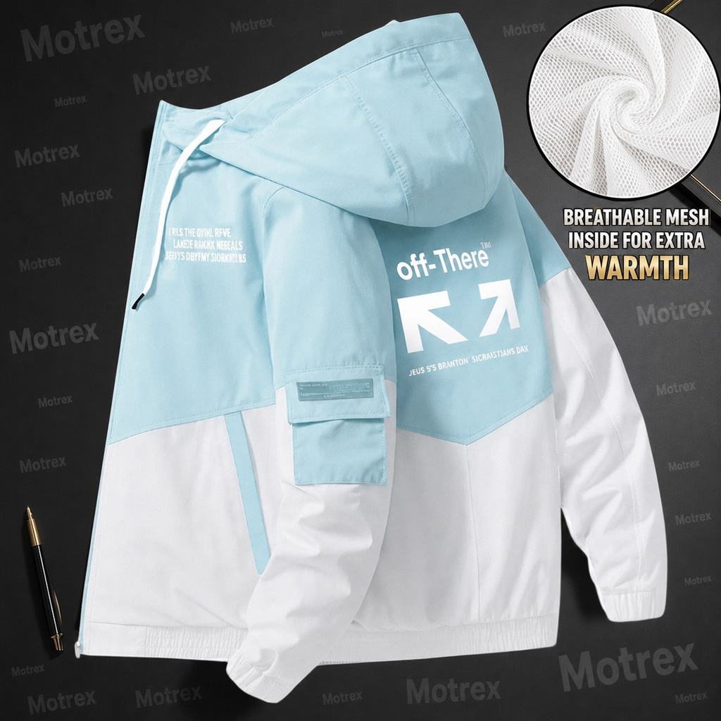 motrex full sleeve applique men jacket