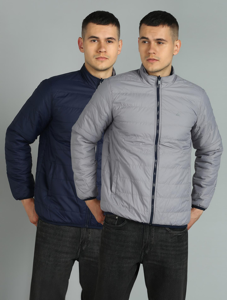 Men Solid Sports Jacket
