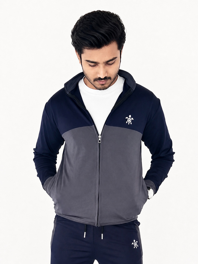 Kabuda Full Sleeve Colorblock Men Jacket