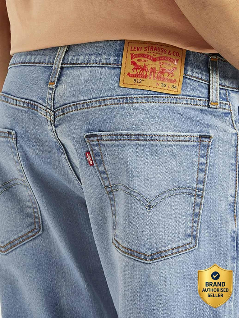 LEVI'S Straight Fit Men Light Blue Jeans