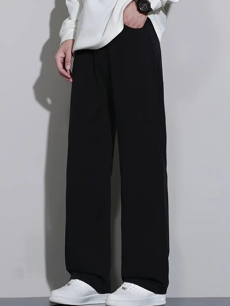 GOOD4MEN Straight Fit Men Black Jeans
