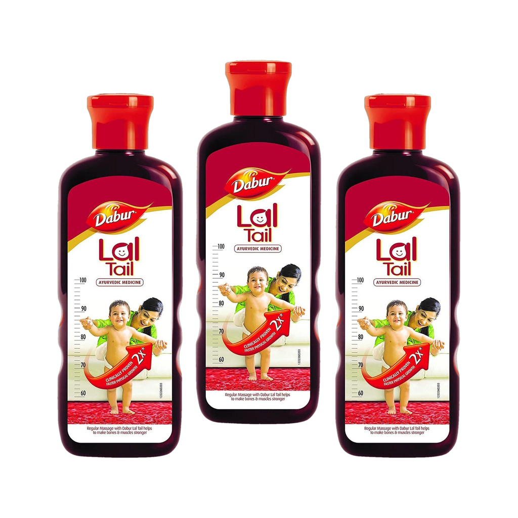 Dabur Ayurvedic Baby Massage Oil 500MlClinically Tested 2X Faster Physical Growth