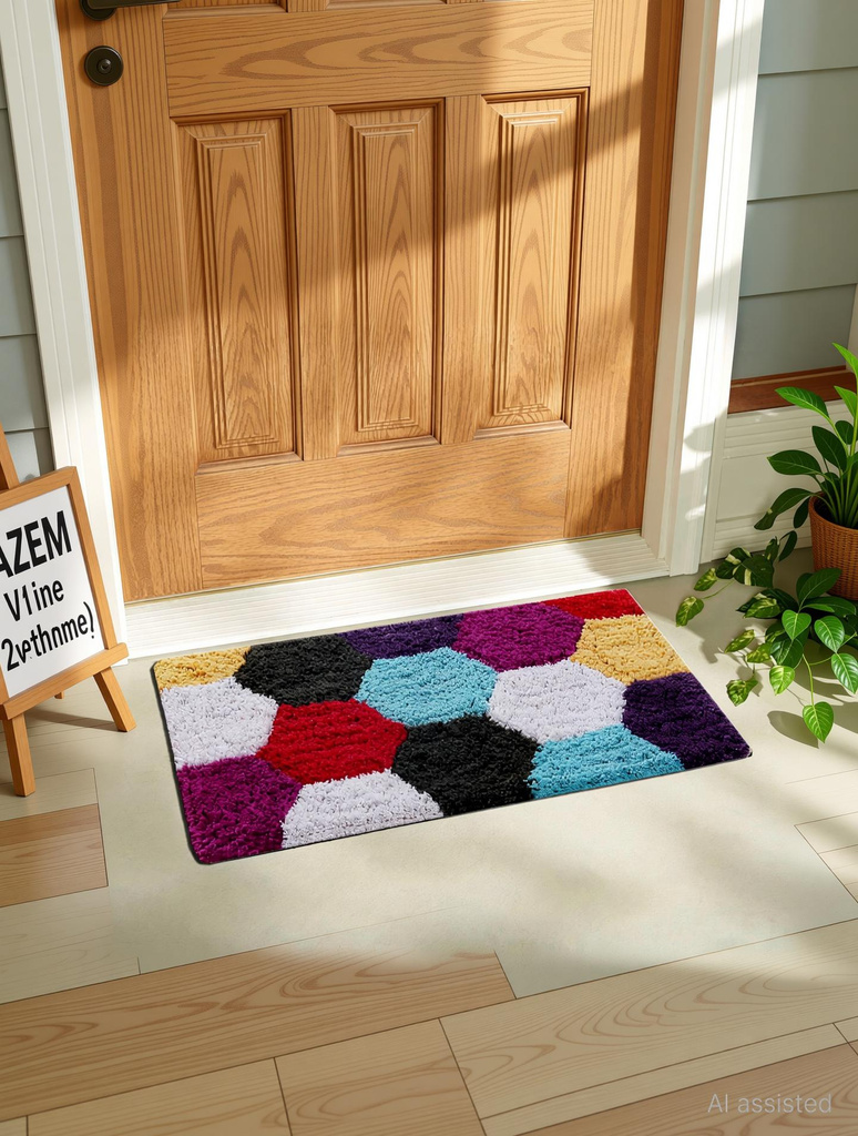 AAZEEM Cotton Door Mat