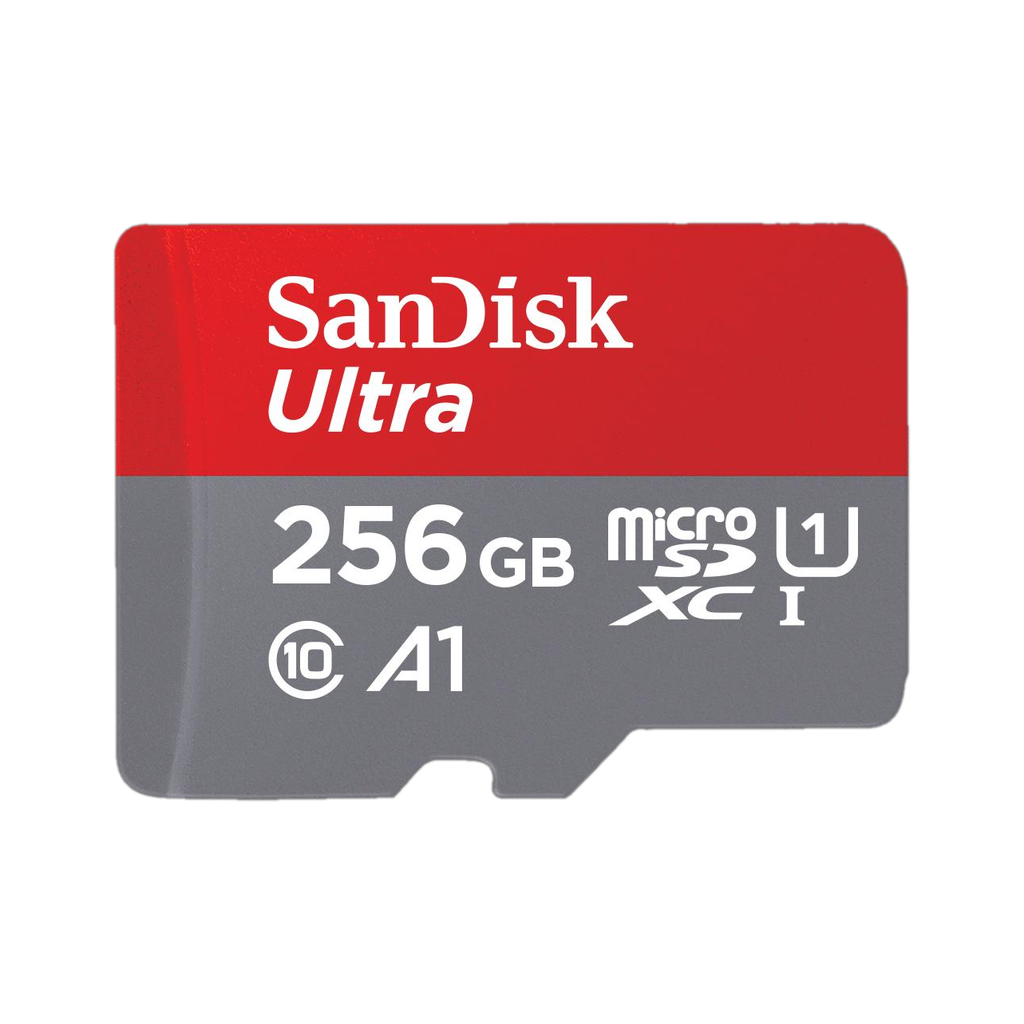 sandisk sdsquac 256g gn6mn ultra 256 gb microsdxc class 10 140 mb s memory card compatible camera computer gaming console mobile tablet