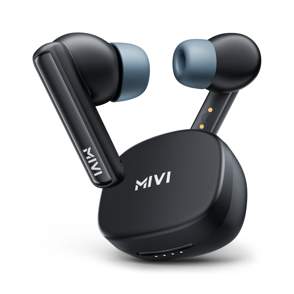 Mivi Duopods B1 (Just Launched)45Hrs Playtime, AI ENC for HD Call, Fast Charging, 5.3 Bluetooth