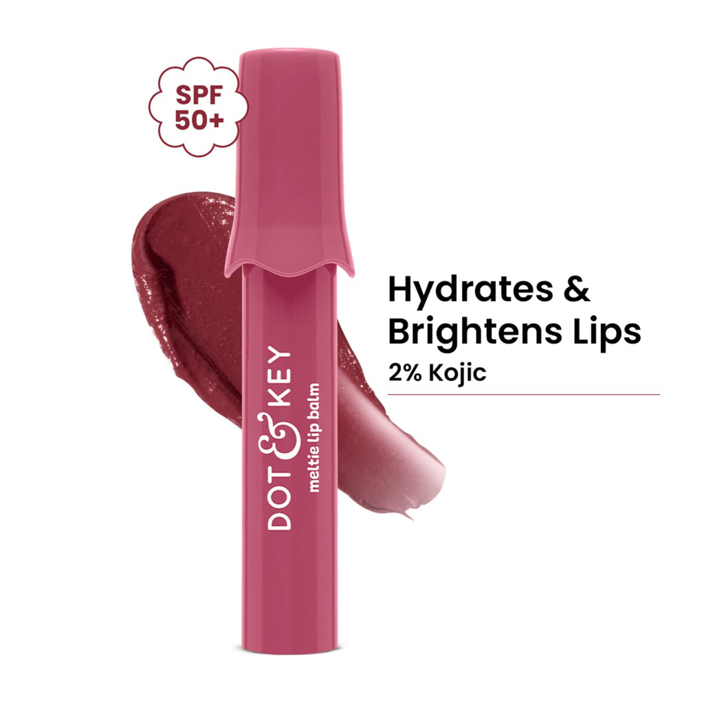Dot & Key Meltie Lip Balm SPF 50+ PA+++, Berry Crumble Berry