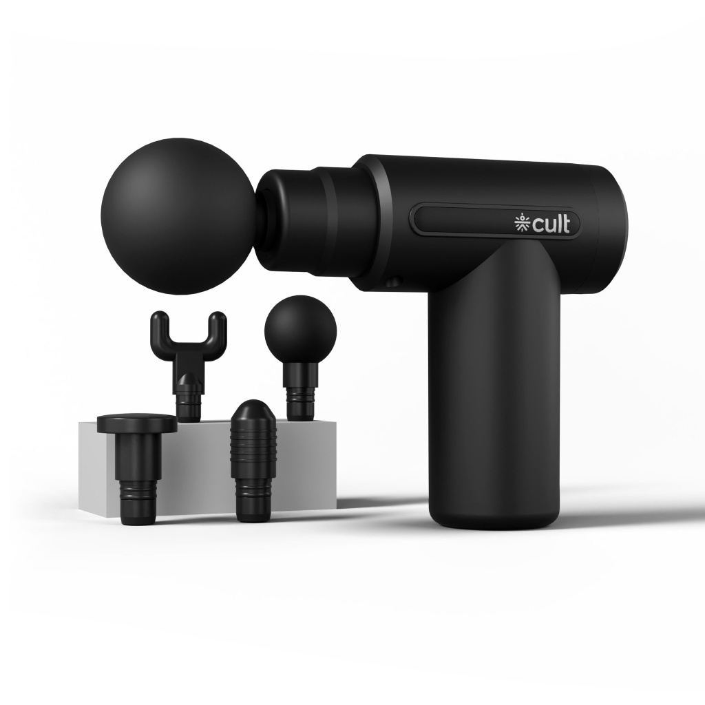 Cult Volt Silicone Head, Pain Relief, Deep Tissue Full Body Gun Massager