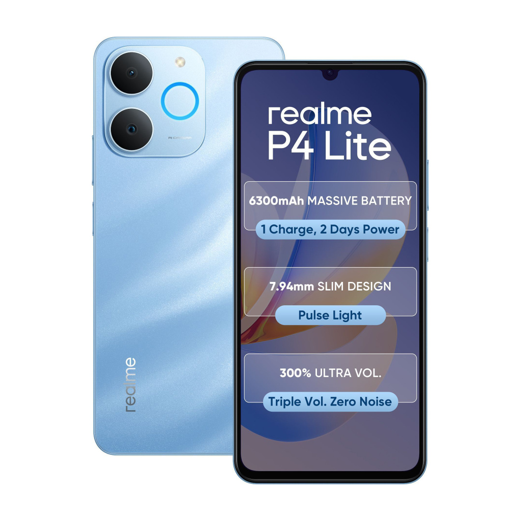 realme P4 Lite (Sea Blue, 64 GB)