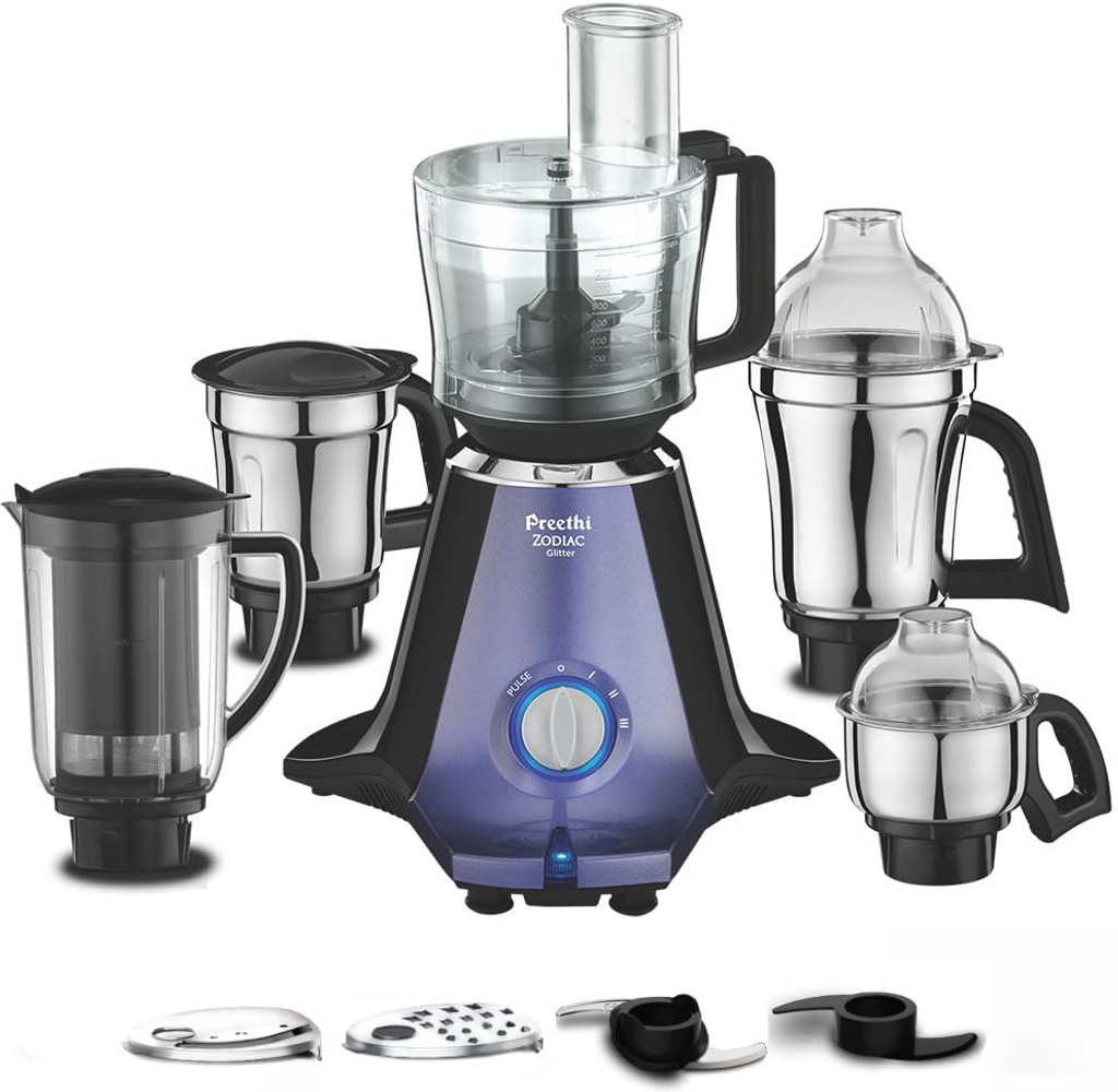 Preethi Zodiac Glitter 750 W Juicer Mixer Grinder