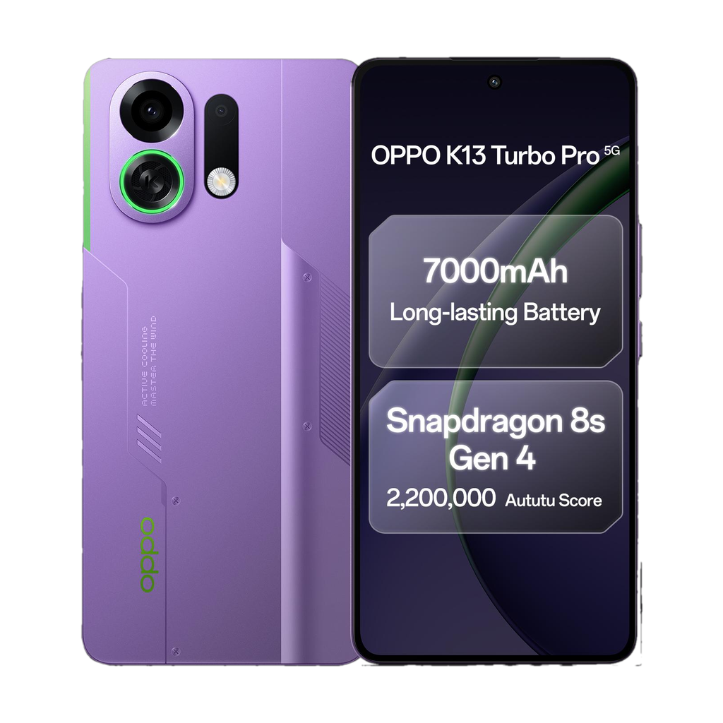 OPPO K13 Turbo Pro 5G (Purple Phantom, 256 GB)