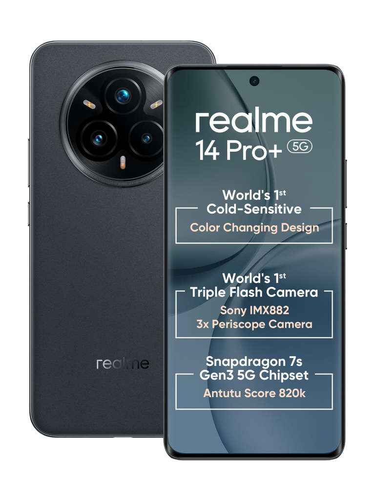 14 Pro+ 5G (Suede Grey, 256 GB) (12 GB RAM)