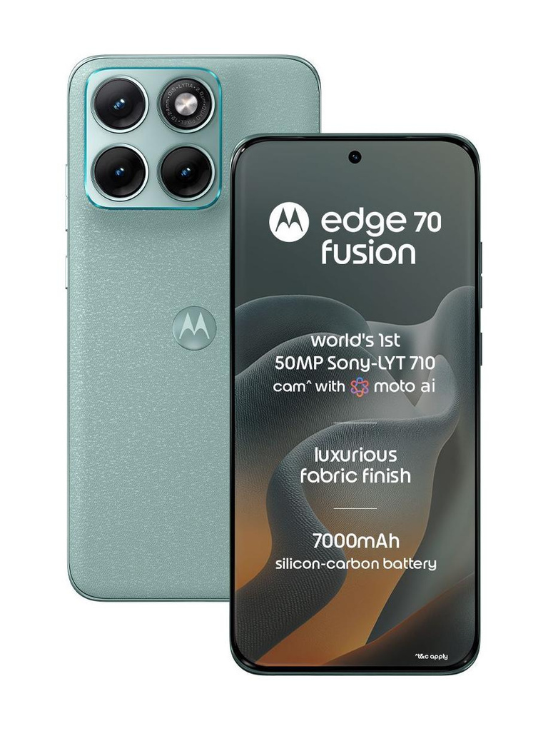 Edge 70 Fusion Snapdragon (Pantone BLUE SURF, 128 GB) (8 GB RAM)