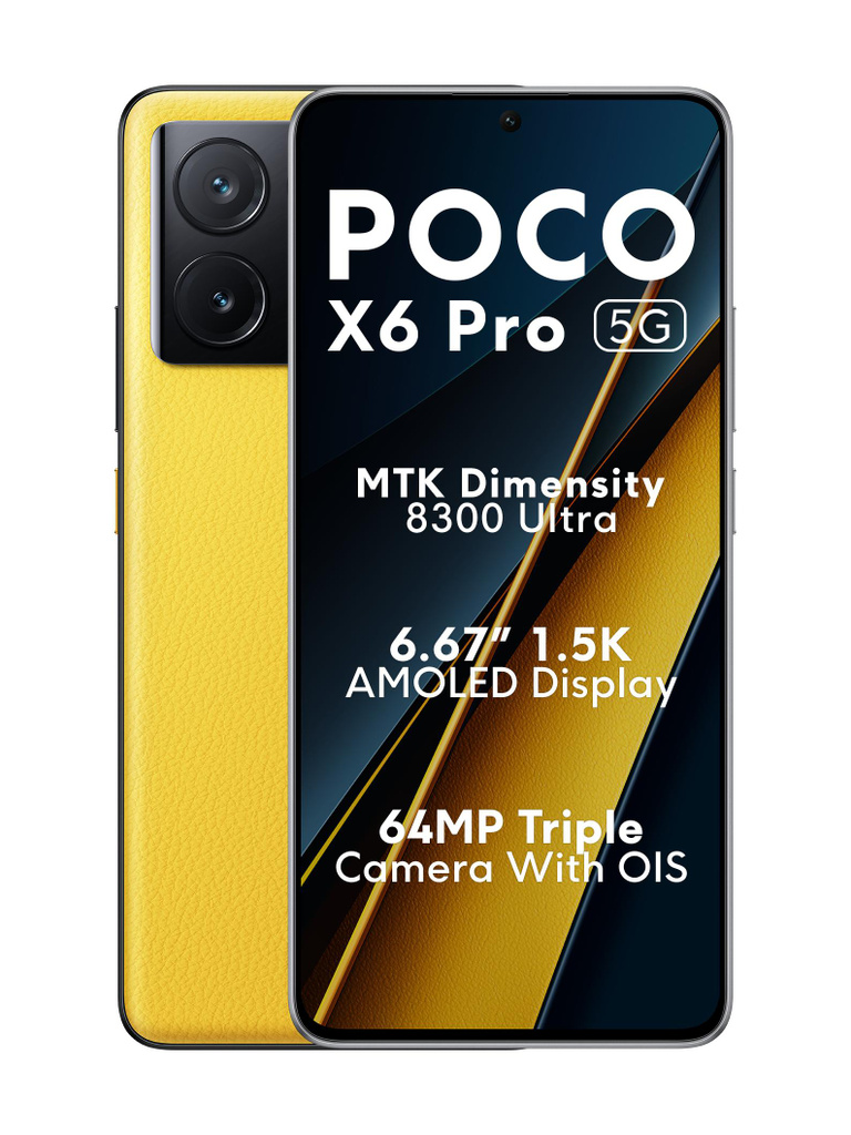X6 Pro 5G (Yellow, 256 GB) (8 GB RAM)