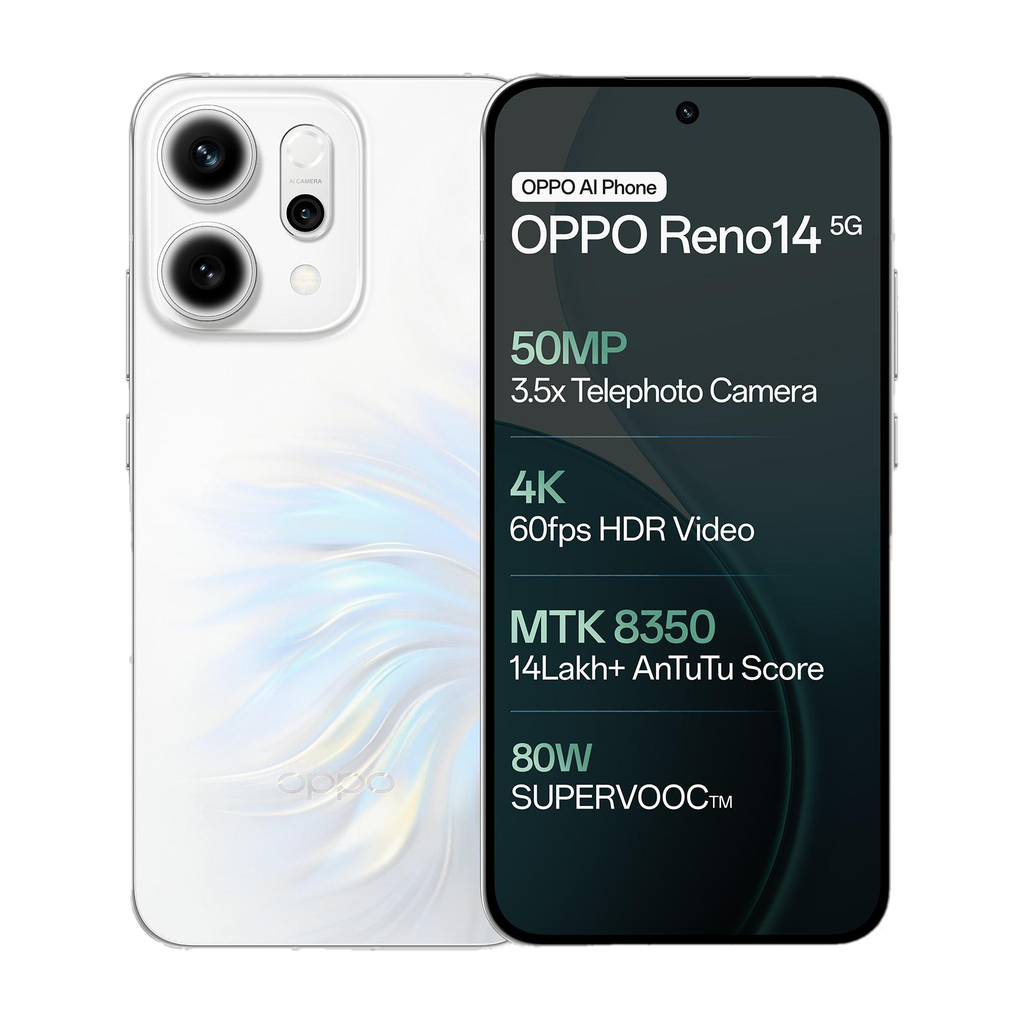 oppo reno14 5g pearl white 512 gb