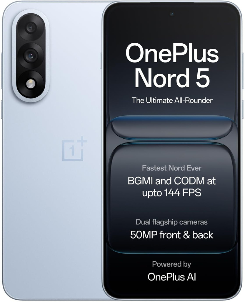OnePlus Nord 5 5G (Dry Ice, 256 GB)