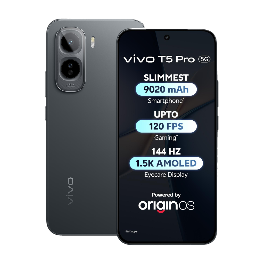 vivo T5 Pro 5G (Cosmic Black, 128 GB)
