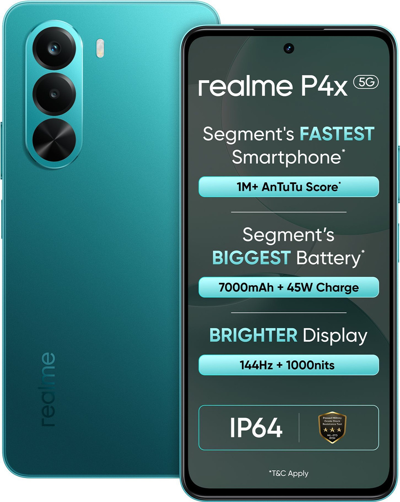 realme p4x 5g lake green 128 gb