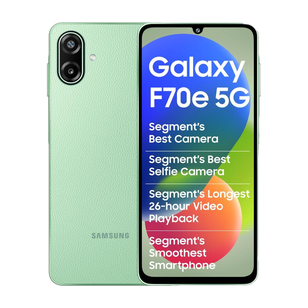 samsung galaxy f70e 5g limelight green 128 gb
