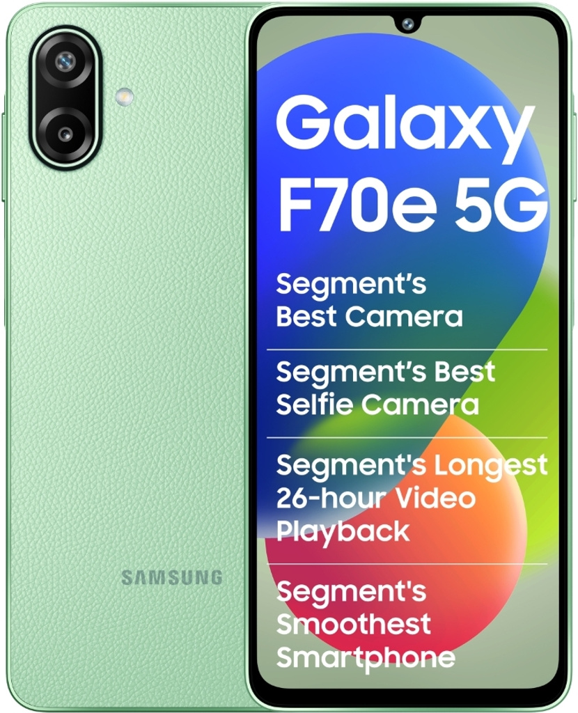 Galaxy F70e 5G (Limelight Green, 128 GB) (6 GB RAM)