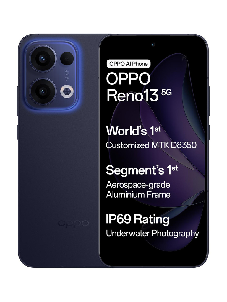 oppo reno13 5g luminous blue 256 gb