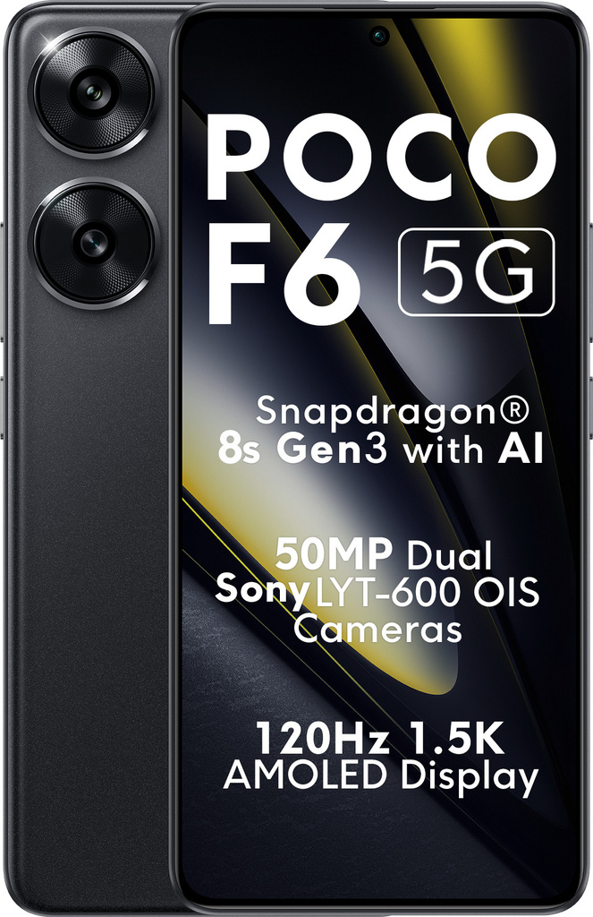 poco f6 5g black 512 gb