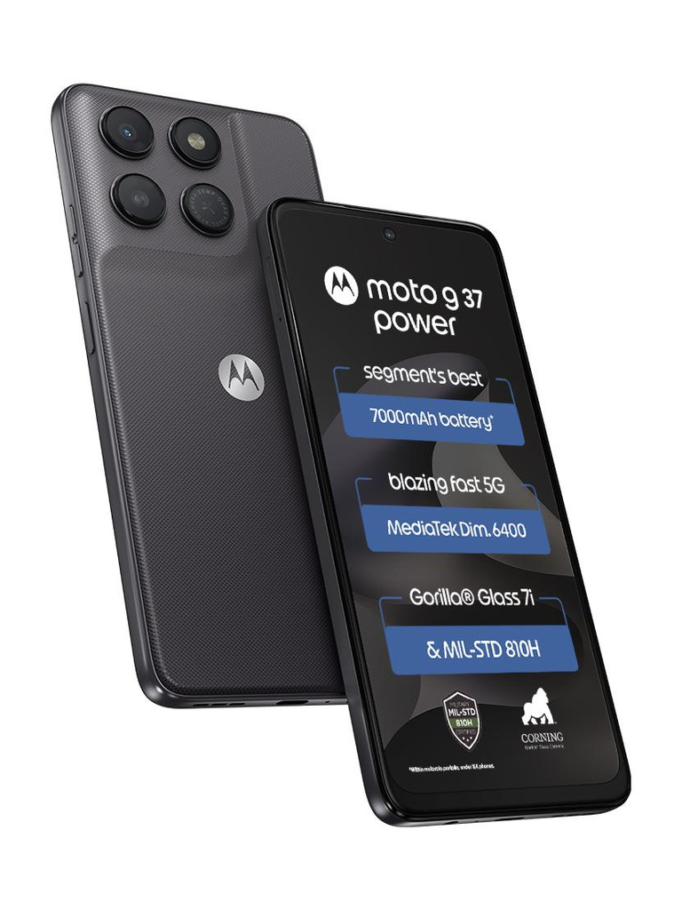 MOTOROLA g37 power (PANTONE Impenetrable, 128 GB)