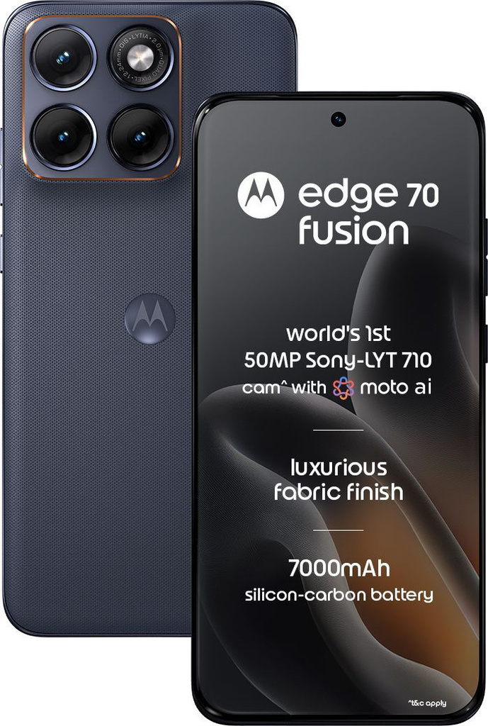 MOTOROLA Edge 70 Fusion (Pantone SILHOUETTE, 512 GB)
