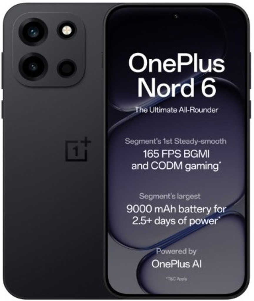 oneplus nord 6 pitch black 256 gb