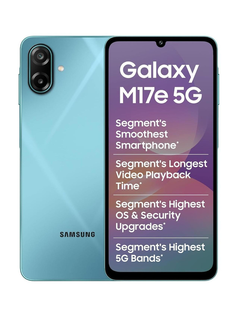 Galaxy M17e 5G (Blitz Blue, 128 GB) (6 GB RAM)