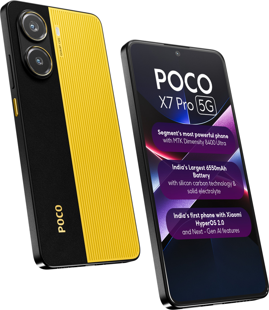 poco x7 pro 5g yellow 256 gb