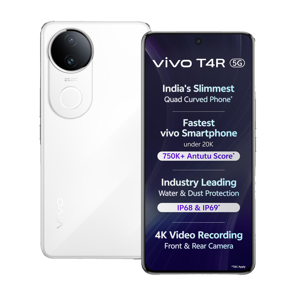 vivo t4r 5g arctic white 256 gb