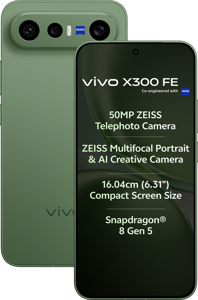 vivo X300 FE (Urban Olive, 256 GB)