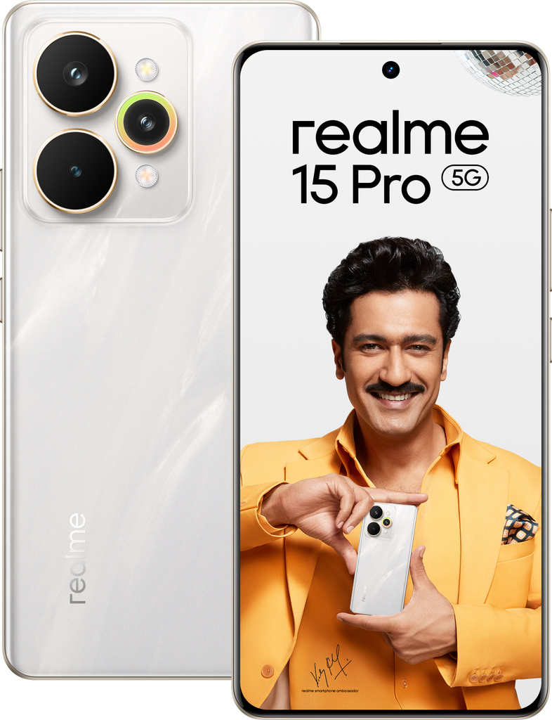 realme 15 Pro 5G (Flowing Silver, 256 GB)