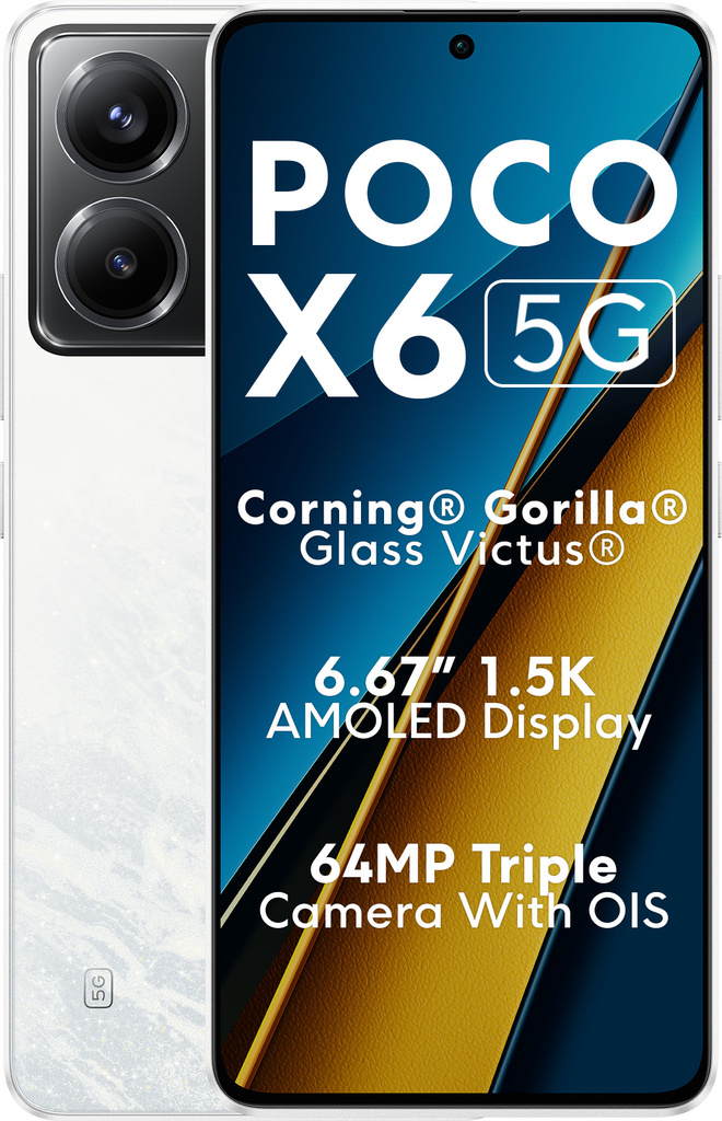 X6 5G (Snowstorm White, 512 GB) (12 GB RAM)