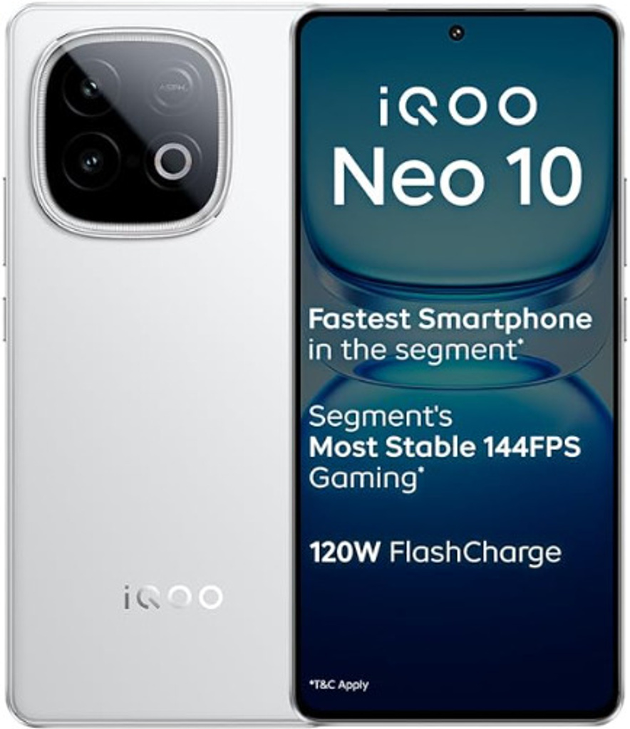 IQOO Neo 10 (Alpine White, 256 GB)