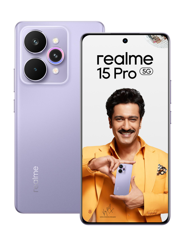 realme 15 Pro 5G (Silk Purple, 256 GB)