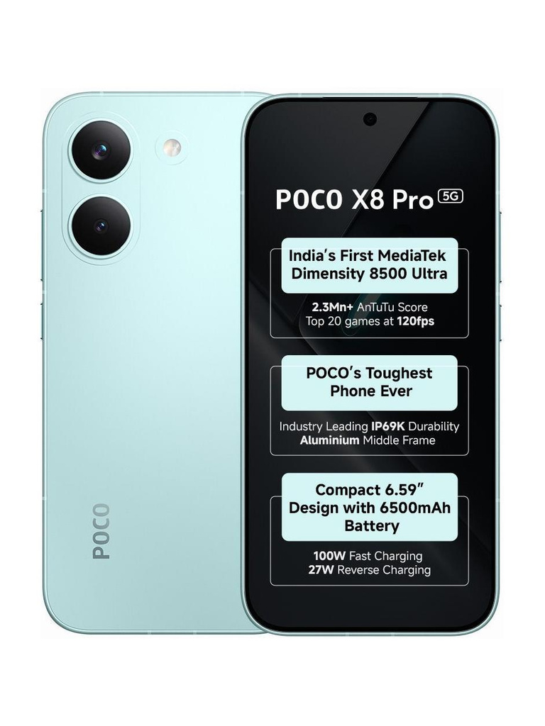 POCO X8 Pro (Green, 256 GB)