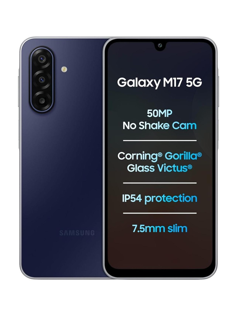Samsung Galaxy M17 5G (Sapphire Black, 128 GB)