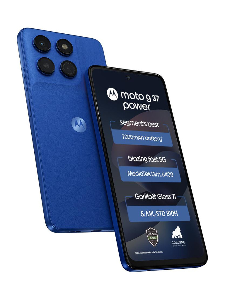 MOTOROLA g37 power (PANTONE Nautical Blue, 128 GB)