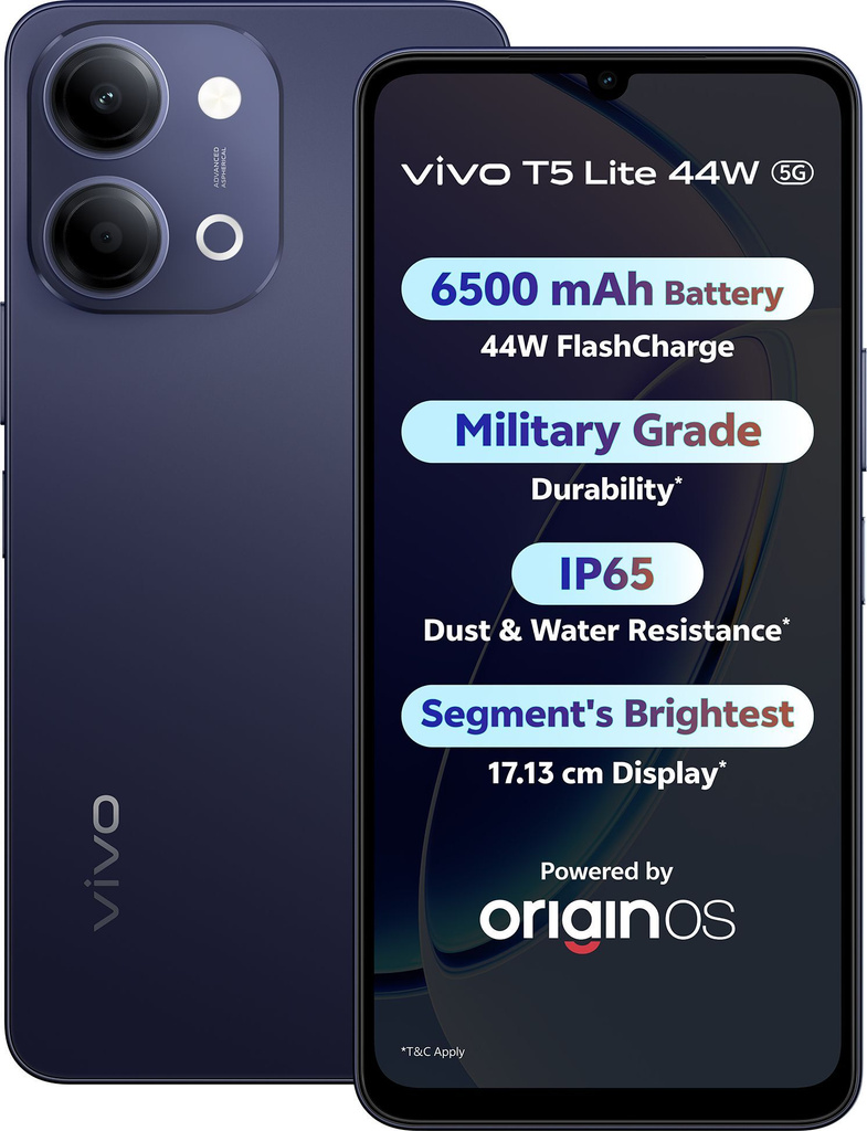 vivo T5 Lite 44W 5G (Twilight Shadow, 128 GB)
