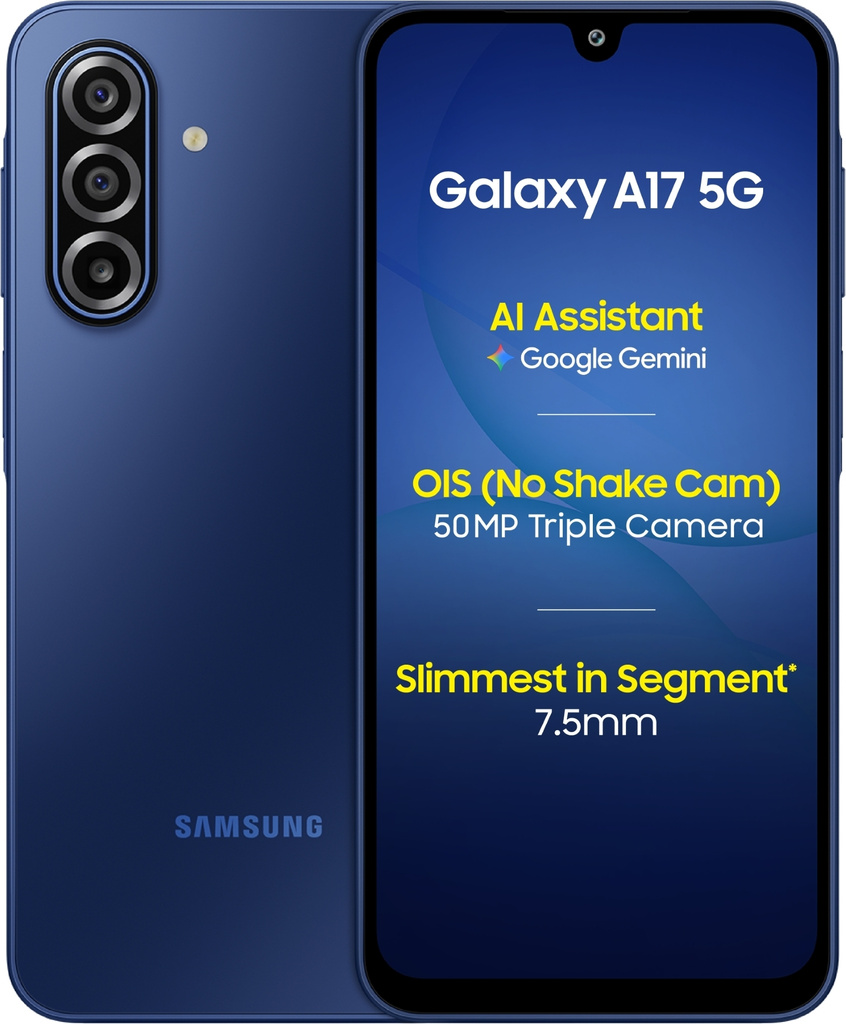samsung galaxy a17 5g charger box blue 256 gb